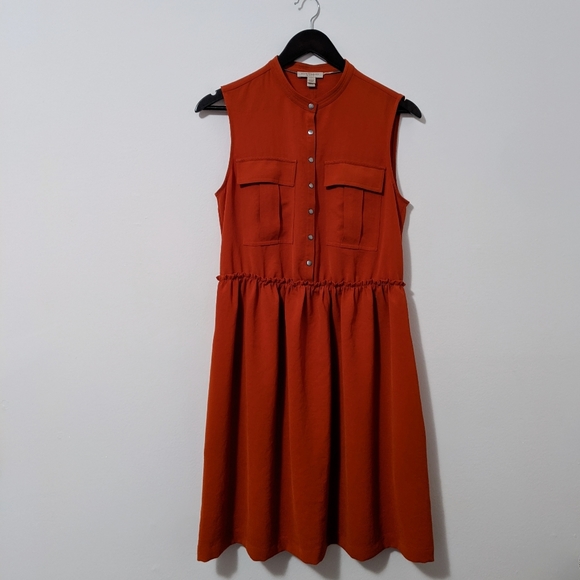 Burberry Brit sleeveless dress, snap button size 6 - Picture 3 of 8
